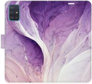 iSaprio flip pouzdro Purple Paint pro Samsung Galaxy A51 - Phone Cover