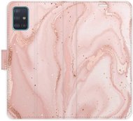 iSaprio flip pouzdro RoseGold Marble pro Samsung Galaxy A51 - Phone Cover