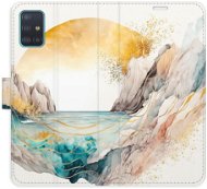 iSaprio flip puzdro Winter in the Mountains pre Samsung Galaxy A51 - Kryt na mobil