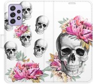Phone Cover iSaprio flip pouzdro Crazy Skull pro Samsung Galaxy A52 / A52 5G / A52s - Kryt na mobil