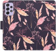 iSaprio flip pouzdro Ornamental Flowers 02 pro Samsung Galaxy A52 / A52 5G / A52s - Phone Cover