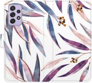 iSaprio flip pouzdro Ornamental Leaves pro Samsung Galaxy A52 / A52 5G / A52s - Phone Cover