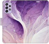 iSaprio flip pouzdro Purple Paint pro Samsung Galaxy A52 / A52 5G / A52s - Kryt na mobil