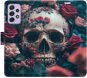 iSaprio flip puzdro Skull in Roses 02 pre Samsung Galaxy A52/A52 5G/A52s - Kryt na mobil