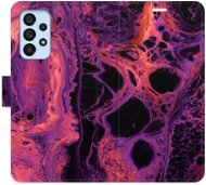 iSaprio flip pouzdro Abstract Dark 02 pro Samsung Galaxy A53 5G - Phone Cover