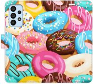 iSaprio flip pouzdro Donuts Pattern 02 pro Samsung Galaxy A53 5G - Phone Cover