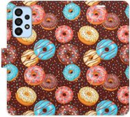 iSaprio flip pouzdro Donuts Pattern pro Samsung Galaxy A53 5G - Phone Cover