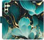iSaprio flip pouzdro Blue Flowers 02 pro Samsung Galaxy A54 5G - Phone Cover