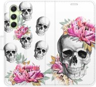 iSaprio flip pouzdro Crazy Skull pro Samsung Galaxy A54 5G - Phone Cover