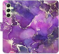 iSaprio flip pouzdro Purple Marble pro Samsung Galaxy A54 5G - Phone Cover
