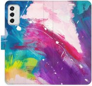 iSaprio flip pouzdro Abstract Paint 05 pro Samsung Galaxy M52 5G - Phone Cover