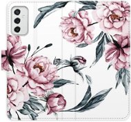 iSaprio flip pouzdro Pink Flowers pro Samsung Galaxy M52 5G - Phone Cover