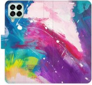 iSaprio flip puzdro Abstract Paint 05 pre Samsung Galaxy M53 5G - Kryt na mobil
