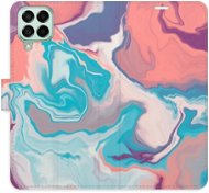 iSaprio flip puzdro Abstract Paint 06 na Samsung Galaxy M53 5G - Kryt na mobil