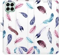iSaprio flip pouzdro Colorful Feathers pro Samsung Galaxy M53 5G - Phone Cover