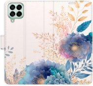 iSaprio flip pouzdro Ornamental Flowers 03 pro Samsung Galaxy M53 5G - Phone Cover