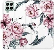 iSaprio flip pouzdro Pink Flowers pro Samsung Galaxy M53 5G - Phone Cover
