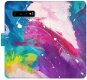 Phone Cover iSaprio flip pouzdro Abstract Paint 05 pro Samsung Galaxy S10 - Kryt na mobil