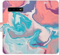 iSaprio flip pouzdro Abstract Paint 06 pro Samsung Galaxy S10 - Phone Cover