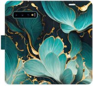 iSaprio flip pouzdro Blue Flowers 02 pro Samsung Galaxy S10 - Phone Cover