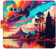 Phone Cover iSaprio flip pouzdro Colorful Mountains 02 pro Samsung Galaxy S10e - Kryt na mobil