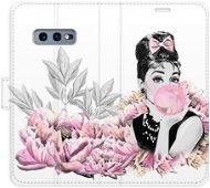 iSaprio flip puzdro Girl with bubble pre Samsung Galaxy S10e - Kryt na mobil