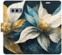 Kryt na mobil iSaprio flip puzdro Gold Flowers na Samsung Galaxy S10e - Kryt na mobil