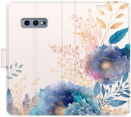 iSaprio flip puzdro Ornamental Flowers 03 na Samsung Galaxy S10e - Kryt na mobil