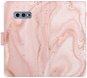 Kryt na mobil iSaprio flip puzdro RoseGold Marble pre Samsung Galaxy S10e - Kryt na mobil