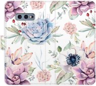 iSaprio flip puzdro Succulents Pattern pre Samsung Galaxy S10e - Kryt na mobil