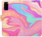 iSaprio flip pouzdro Abstract Paint 07 pro Samsung Galaxy S20 - Phone Cover