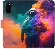 Phone Cover iSaprio flip pouzdro Astronaut in Colours 02 pro Samsung Galaxy S20 - Kryt na mobil