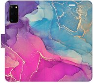 iSaprio flip pouzdro Colour Marble 02 pro Samsung Galaxy S20 - Phone Cover