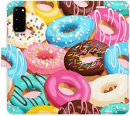 Kryt na mobil iSaprio flip puzdro Donuts Pattern 02 pre Samsung Galaxy S20 - Kryt na mobil