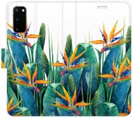 iSaprio flip pouzdro Exotic Flowers 02 pro Samsung Galaxy S20 - Phone Cover