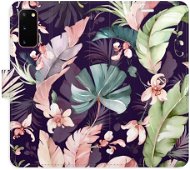 iSaprio flip pouzdro Flower Pattern 08 pro Samsung Galaxy S20 - Phone Cover