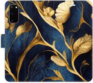 iSaprio flip pouzdro GoldBlue pro Samsung Galaxy S20 - Phone Cover