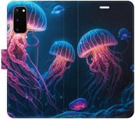 Phone Cover iSaprio flip pouzdro Jellyfish pro Samsung Galaxy S20 - Kryt na mobil