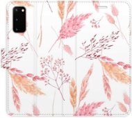 iSaprio flip pouzdro Ornamental Flowers pro Samsung Galaxy S20 - Phone Cover
