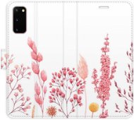 iSaprio flip pouzdro Pink Flowers 03 pro Samsung Galaxy S20 - Phone Cover