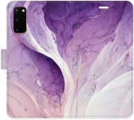 Phone Cover iSaprio flip pouzdro Purple Paint pro Samsung Galaxy S20 - Kryt na mobil