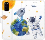 iSaprio flip pouzdro Space 06 pro Samsung Galaxy S20 - Phone Cover
