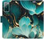 iSaprio flip pouzdro Blue Flowers 02 pro Samsung Galaxy S20 FE - Phone Cover