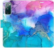 iSaprio flip pouzdro BluePink Paint pro Samsung Galaxy S20 FE - Phone Cover