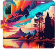 iSaprio flip pouzdro Colorful Mountains 02 pro Samsung Galaxy S20 FE - Phone Cover