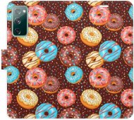 iSaprio flip pouzdro Donuts Pattern pro Samsung Galaxy S20 FE - Phone Cover