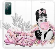 iSaprio flip pouzdro Girl with bubble pro Samsung Galaxy S20 FE - Phone Cover