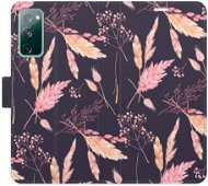 iSaprio flip pouzdro Ornamental Flowers 02 pro Samsung Galaxy S20 FE - Phone Cover