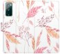 iSaprio flip pouzdro Ornamental Flowers pro Samsung Galaxy S20 FE - Phone Cover