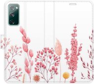 iSaprio flip pouzdro Pink Flowers 03 pro Samsung Galaxy S20 FE - Phone Cover